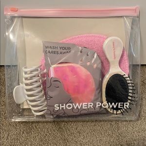 4 pieces shower tool set